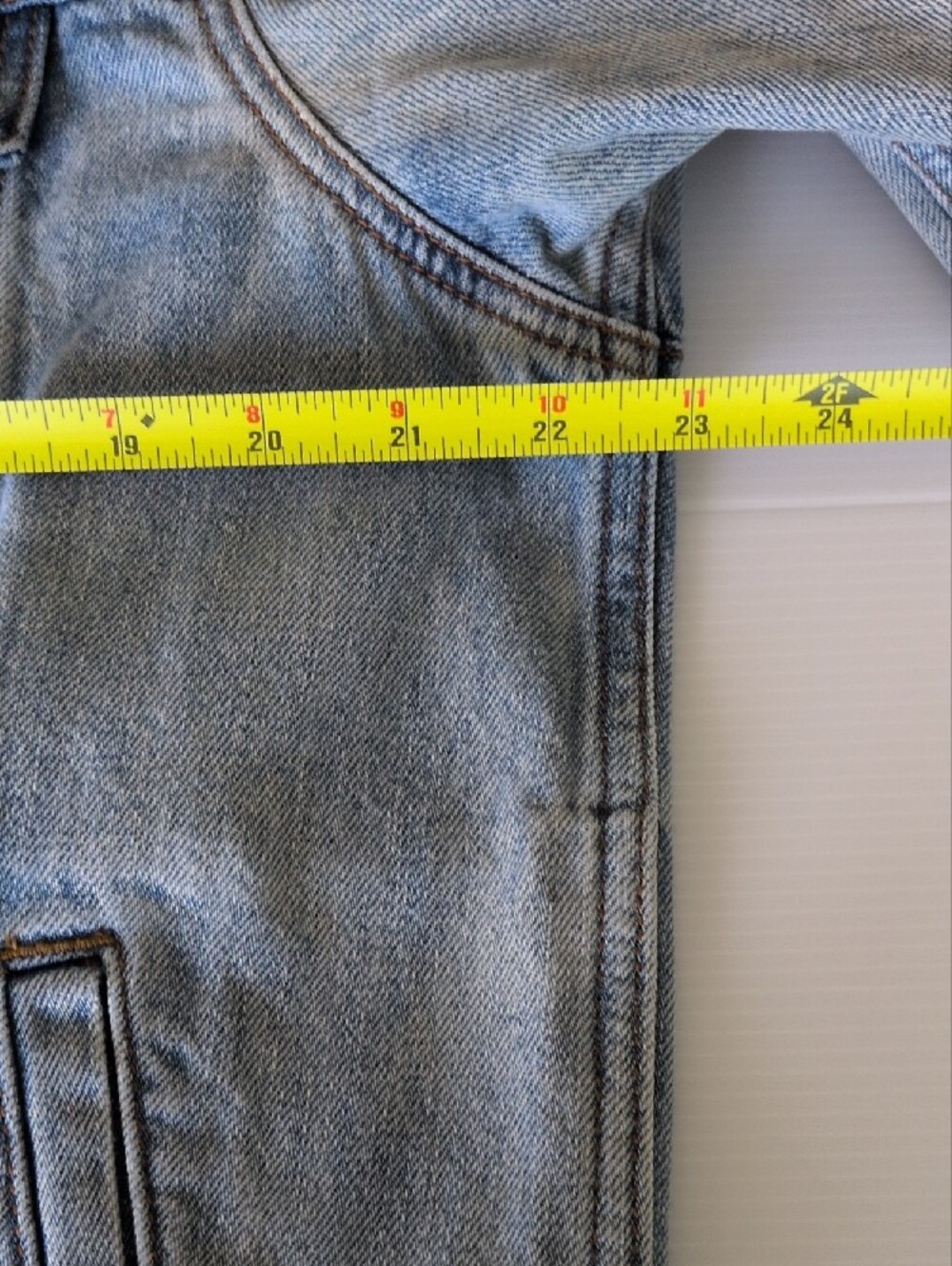 GAP Light Blue Washed Denim Jean Jacket - Picture 10 of 12
